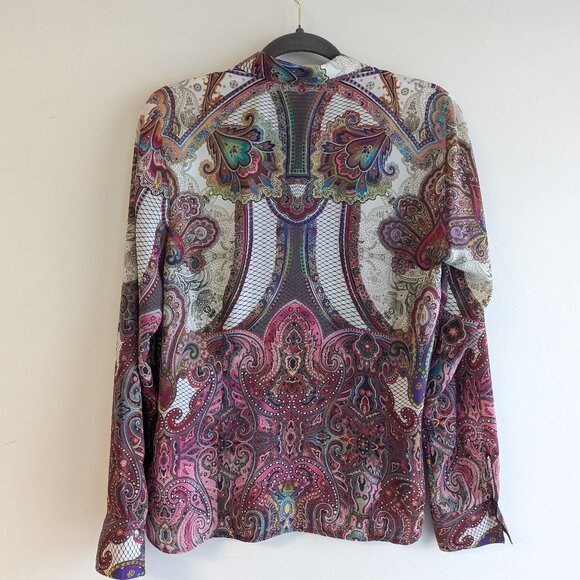 Erfo pasiley kaleidoscope print blouse - Picture 2 of 8